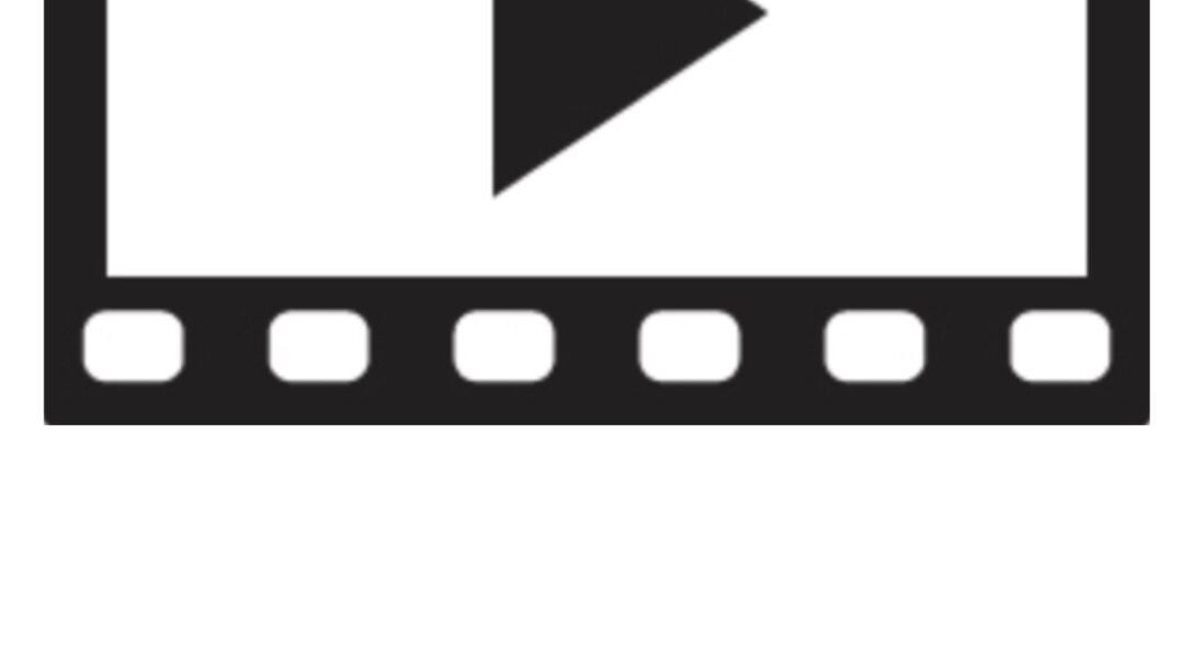 movie reel 'play' button