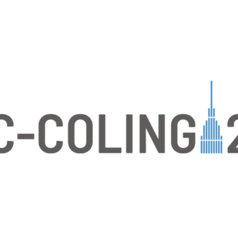 LREC-COLING 2024 logo, with a blue tower in between the text 
